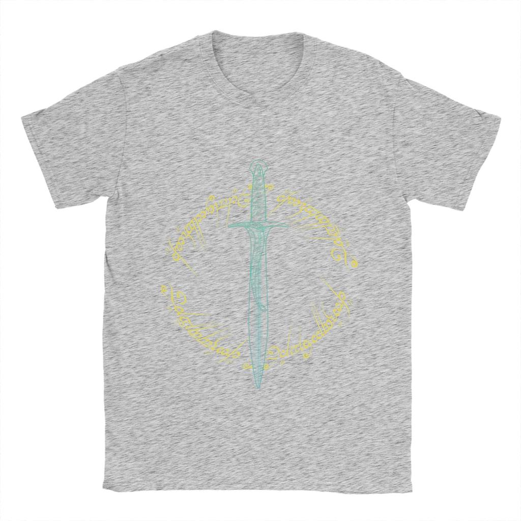 L-Lords Of The R-Rings Men T Shirts  Humor Tees Short Sleeve O Neck T-Shirts 100% Cotton Summer Clothes