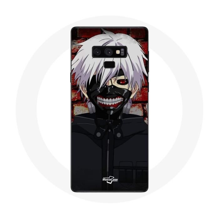 Coque pour Samsung Galaxy Note 9 Tokyo Ghoul Kaneki Ken Masque Japonais Anime - Maniacase