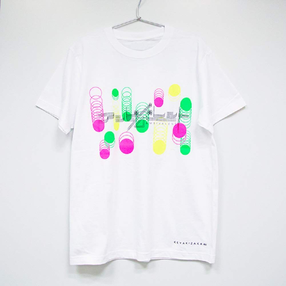 Keyakizaka46 7th Single "Ambivalent" Release Commemorative Handshake Event Official Merchandise Printed T-Shirt White XL Size