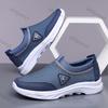Men's Summer Breathable Plus Size Mesh Shoes Anti Slip Thick Soft Sole Casual Shoes Lightweight Comfortable Sports Running Shoes