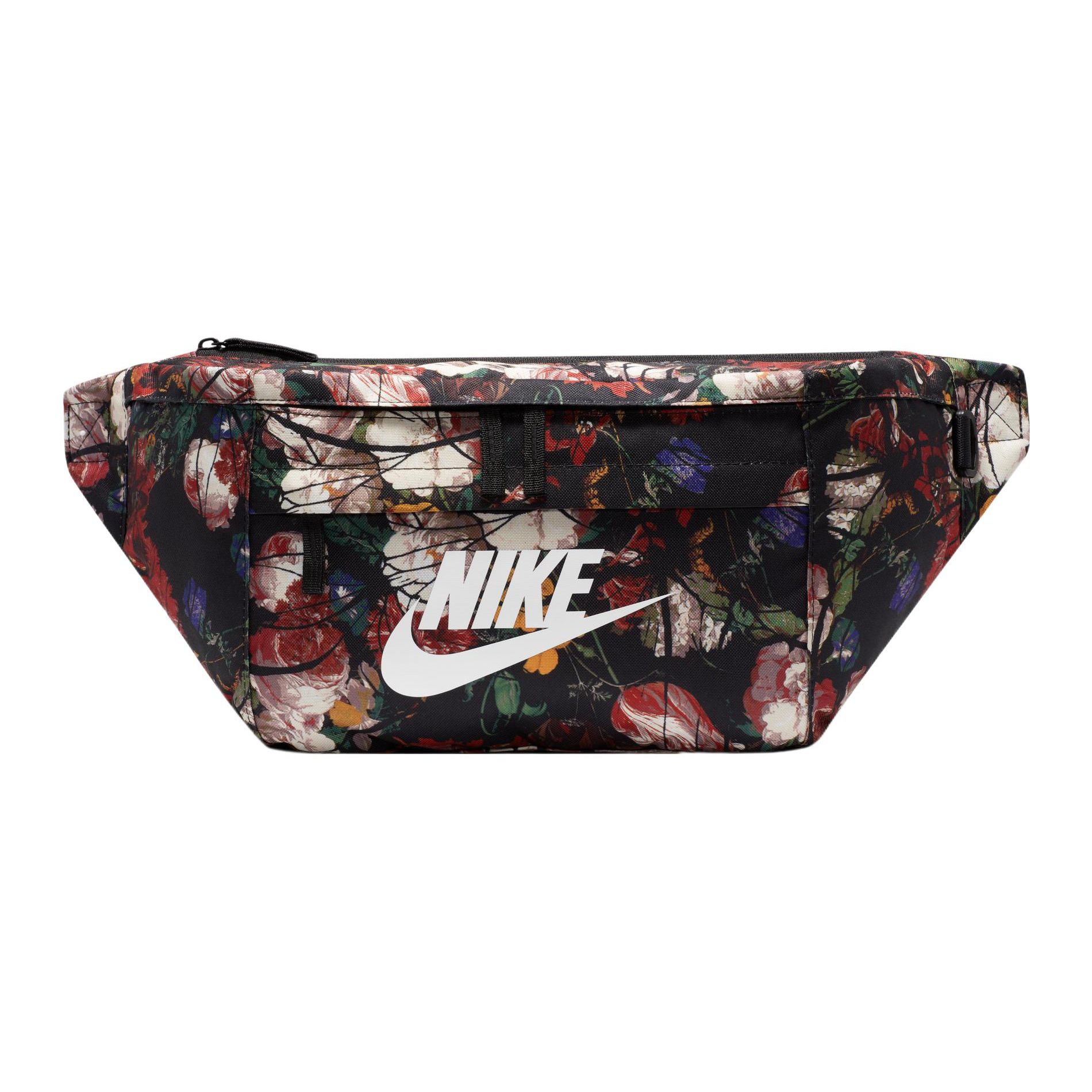 

Nike Floral Print Full Zip Fabric Crossbody Chest Waist Bag Men Bags Black Multicolor DZ2812-010 Black/Multicolor