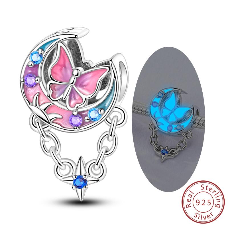 Copper Charm Shining Crown Cute Claw Rubik'S Cube Charm Bead Pendant Fit Original Bracelets Fine Diy Women Jewelry