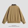 Pure Cotton Jacket for Men's New Jacket American-style Washing and Old Lapel Men's Spring and Autumn Clothing
