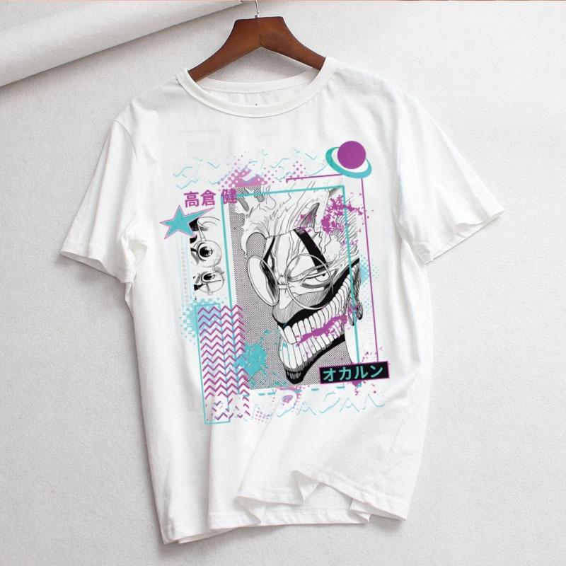 Dandadan Okarun Anime Momo Ayase Women T Shirt Girl Harajuku Korean Style Graphic Tops Kawaii Female TshirtDrop Ship