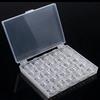 25PCS Sewing Machine Empty Bobbins Metal Sewing Machine Thread Spools Empty Thread Spools Plastic Storage Box Home Sewing Tools