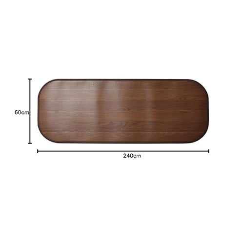 Hagiwara Kitchen Mat, Dark Brown, Approx. 60x240cm, Wood Grain, Water-Repellent, Deodorizing, Antibacterial, with Non-Slip Sheet, "Niokurin" (Product