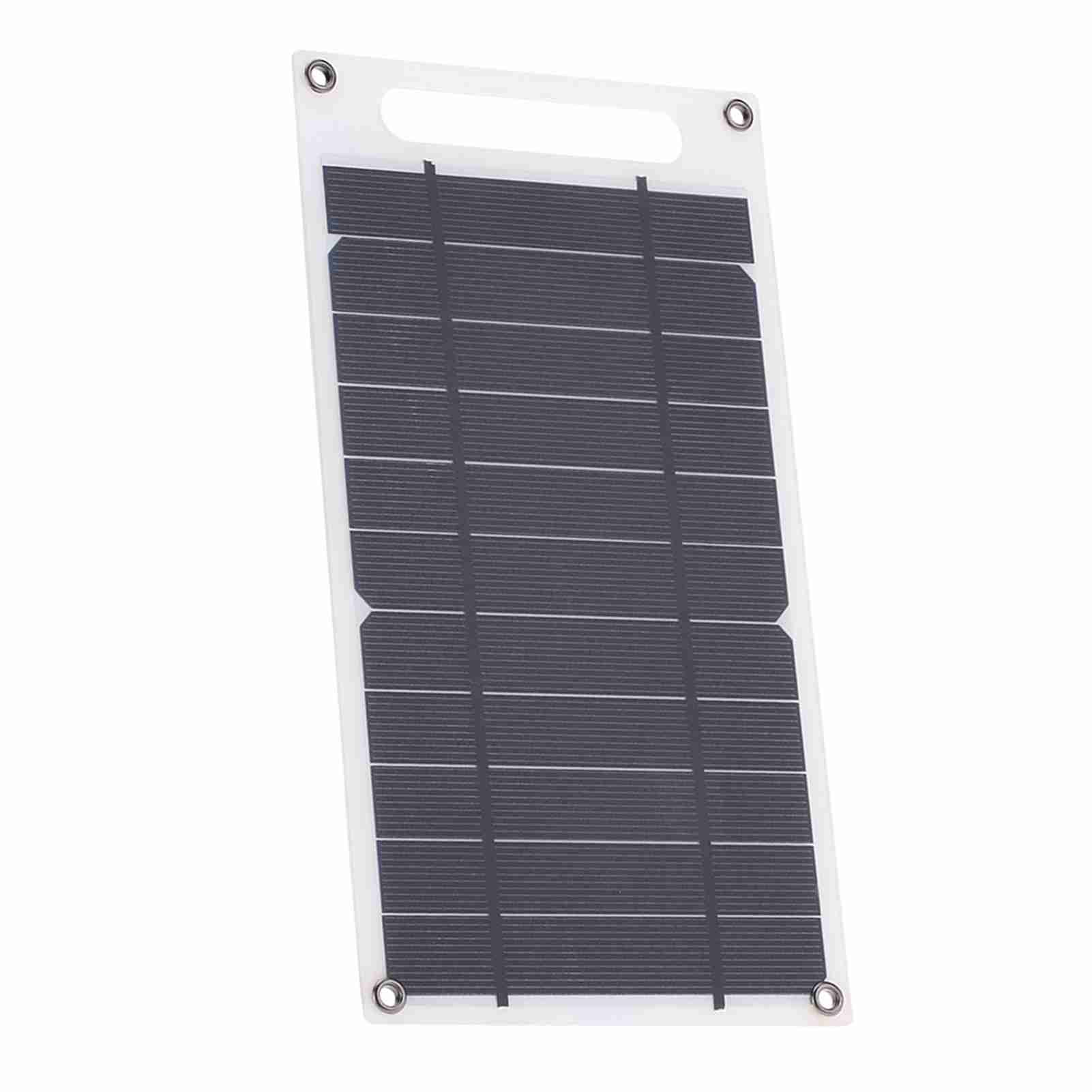 

USB Solar Panel Portable 7.8W 6V 1300mA Solar Panel with Suction Cup for Travel Camping Hiking