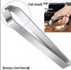 Stainless Steel Boar Bristle Hair Remover Tweezers & Peeler - Multi-Purpose Household Tool