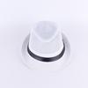 Men's and women's jazz top hats, middle-aged and elderly linen sun hats, jazz hats, men's summer top hats