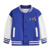 Children's Versatile Baseball Jacket - Spring & Autumn Velvet Cardigan for Boys