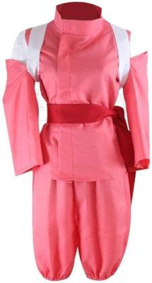 [RICHAIR] Costume Style Chihiro Ogino Cosplay Anime Ensemble 4 Pièces - Cosplay, Chihiro, Halloween, Noël, Cadeau, Fête Scolaire, Taille Unisex (L)