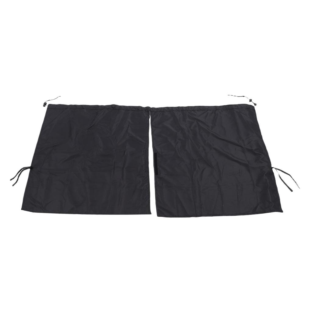 Car Privacy Curtains Removable Auto Window Sunshade Curtain with Adjustable Cord Universal for Sleeping Traveling