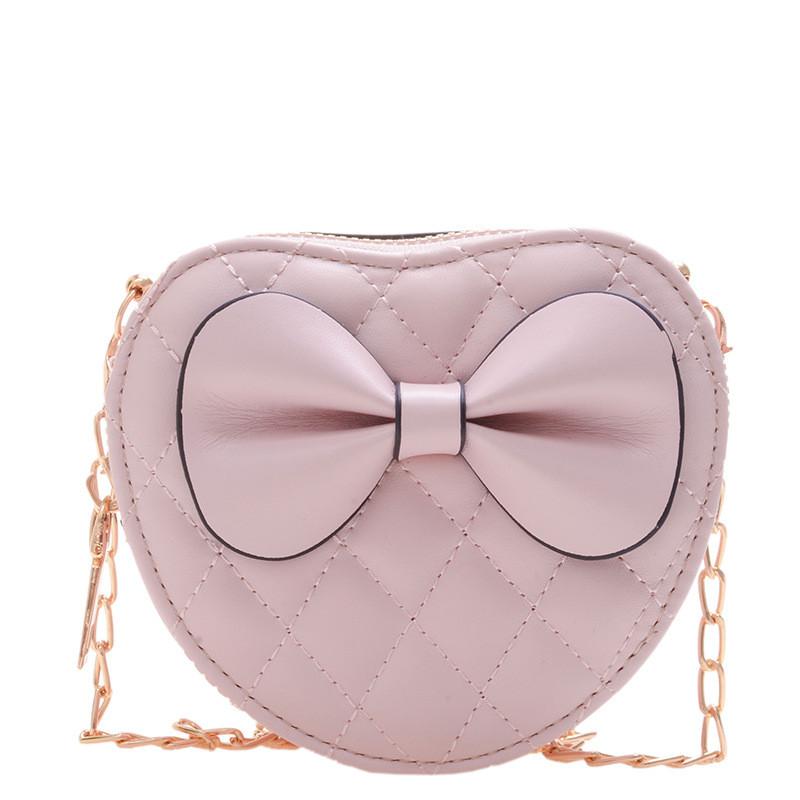 Adorable New Children's Pu Princess Crossbody Bag In Trendy Colors For Kids