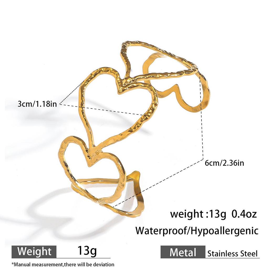 European & American Ocean Style Stainless Steel Bracelet with Starfish, Seashell, Coral Flowers, and Natural Stone Bangle Hand Jewelry.