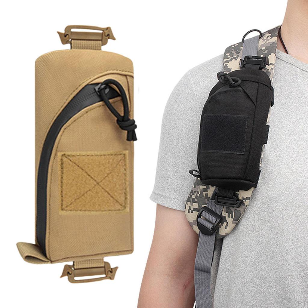 Bag Outdoor Additional Multipurpose Gadget Compact Pockets Shoulder Strap Pack Flashlight Pouch