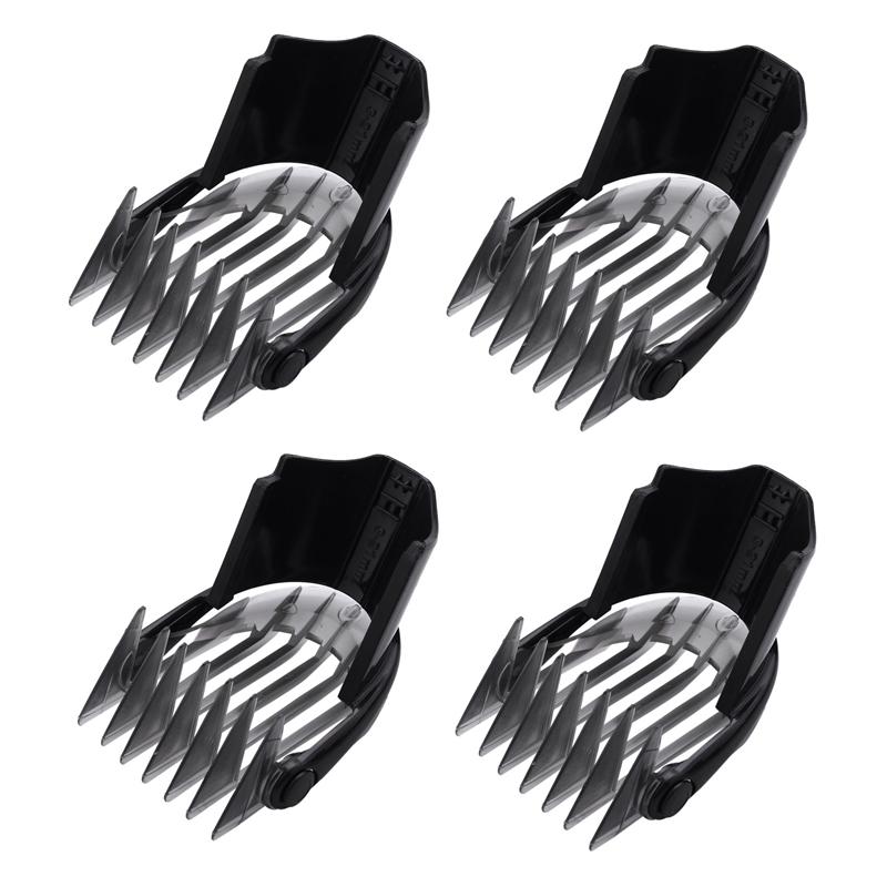 

4X For Hair Clipper Comb Small 3-21MM QC5010 QC5050 QC5053 QC5070 QC5090 NONE чёрный