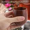 Natural Wooden Beer Cup Retro T Milk     Wood Drinking Mug Cups