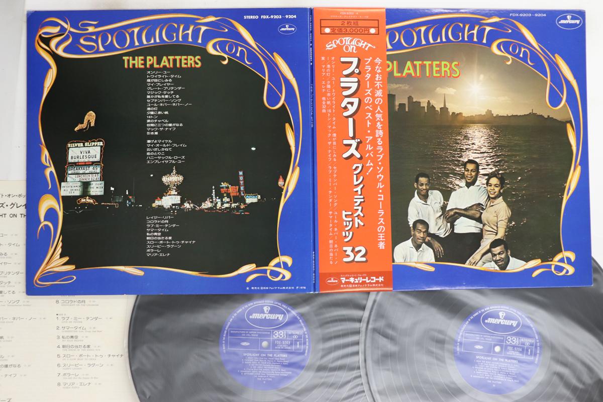 

LP Record PLATTERS - Spotlight On The Platters FDX92034 MERCURY Japan Obi Soul/Funk Used