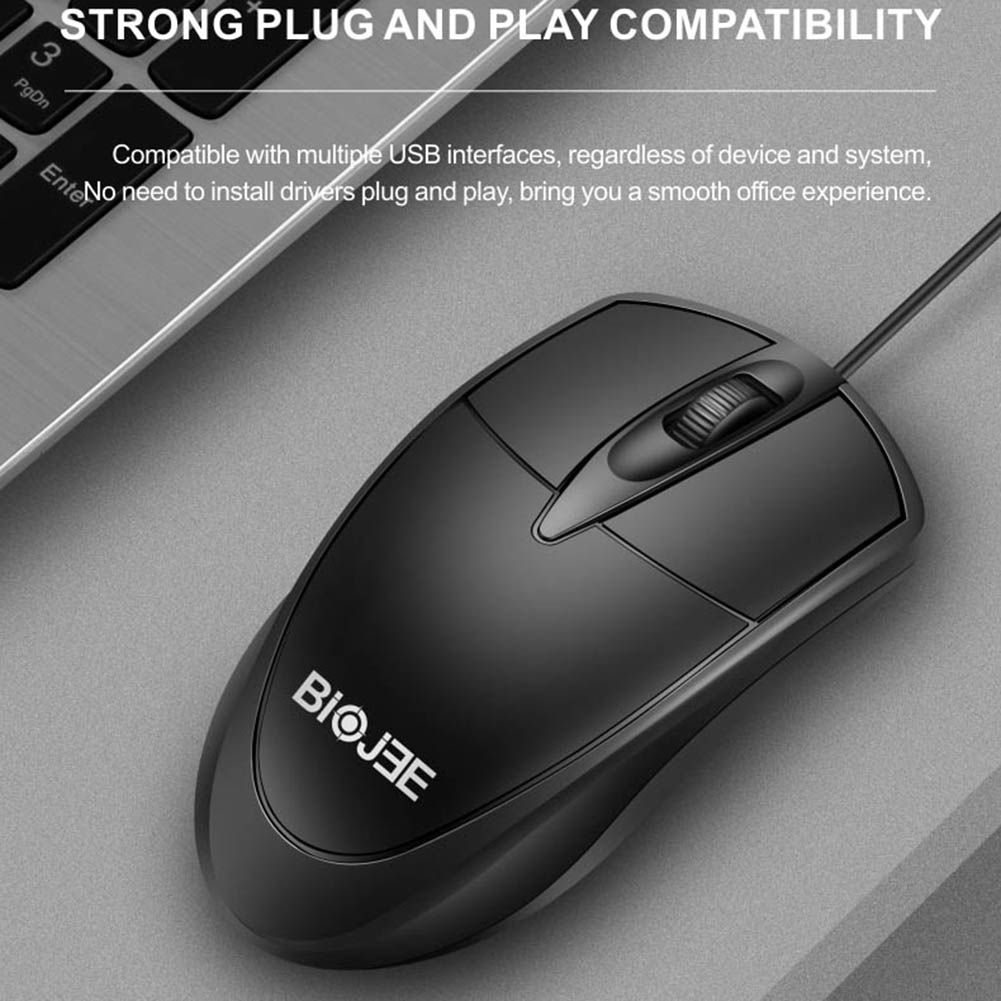 USB Wired Gaming Mouse Gamer Mouse Universal Game LED Optical Mouse 1000 DPI 3 Buttons PC Laptop Computer Accessories