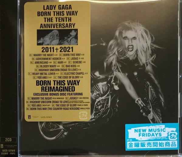 CD LADY GAGA  Born This Way The Tenth Anniversar UICS13789 INTERSCOPE 2021 Japan Obi Pop