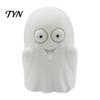 Interactive Playable Decoration 3D Printed Pop-Eyed Fidget Figurine, Funny Squeeze Cactus Ghost Ornament, Cute Desktop Decor for Office Stress Relief