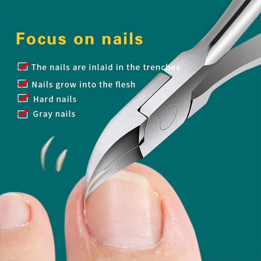 Xiaomi Stainless Steel Eagle Beak Pliers Nail Clippers Toe Nail Scissors Nail Files Very Suitable for Thick Nails Hard Nails
