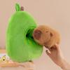 32/42cm Niedliches Avocado-Capybara Plüschtier Weiches Obst Plüschtier Puppe Schlafzimmer Wurfkissen Dekoration Kinder Jungen Mädchen Geburtstagsgeschenk