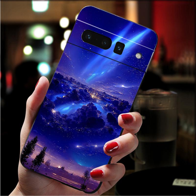 

Phone Case For Google Pixel 10 9 Pro XL 9A 8 7 6 Pro Pixel 8A 7A 6A Pixel 8 7 6 5 Moonlight Beach Case Google Pixel 10