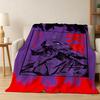 3D E-Evangelions Cartoon G-Genesis Cool Soft Warm Flannel Blanket Art For Wall Living Room Decor Bed Picnic Office Birthday Gift