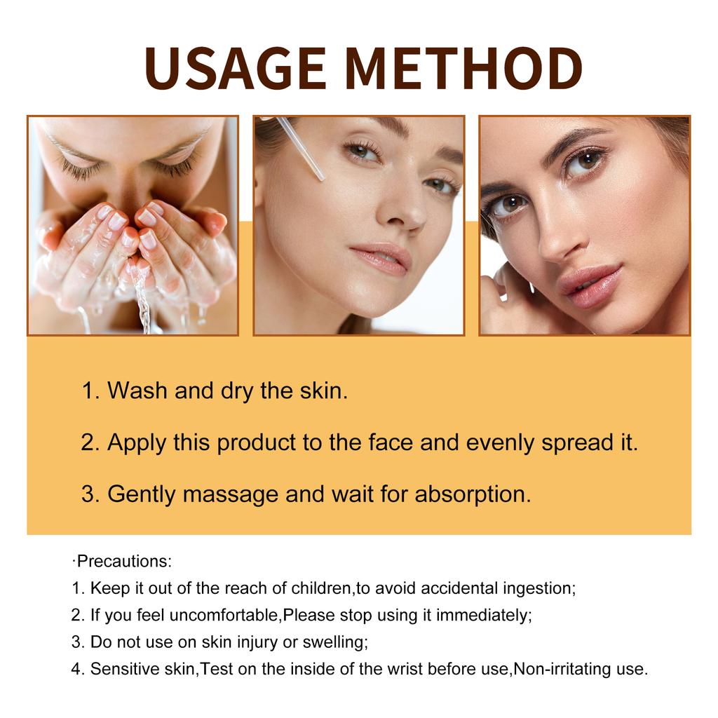 EELHOE Gocce autoabbronzanti Olio abbronzante per pelle senza sole Liquido Autoabbronzante scuro Siero ad acqua per viso Corpo Lozione abbronzante per interni finta 30ml