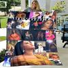 Beyonce Giselle Knowles Druckdecke Kinder Warme Decke Flanell Weiche Gemütliche Decke Sofa Bettdecke Reise Decke Geburtstagsgeschenk