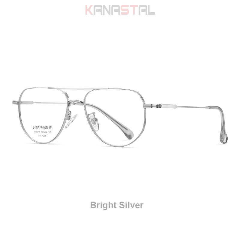 

Очки для чтения из чистого титана, женские оптические линзы по рецепту, очки для близорукости, мужские компьютерные очки с блокировкой синего света Myopia -1.25