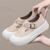 Fashion Round Toe Slip On Shoes for Women Casual Trends 2025 Vulcanized Shoe Original 39 Korean Designer Luxury Deals New Woman Footwear