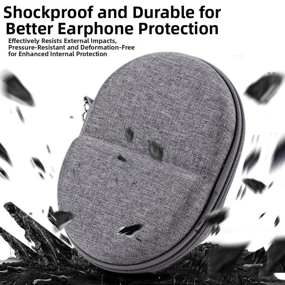 Waterproof Earphone Storage Bag Portable Headphone Protective Bag Headset Carrying Case Outdoor