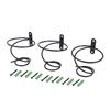 3Pack Simple Single Bottle Wall-Mounted Wine Rack, Wine Bottle Display Rack, Metal Hanging Wine Rack