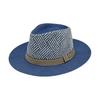 Yousheng Summer Jazz Hat, Lightweight Breathable Mesh Design Sun Protection Hat, Outdoor Travel Picnic Concert Hat