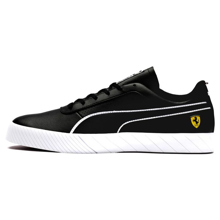 

Ferrari X Puma SF Vulc Track Коллаборация Прочные Нескользящие Гоночные Скейтбордические Кроссовки Мужские Кроссовки Черные 306393-01 41