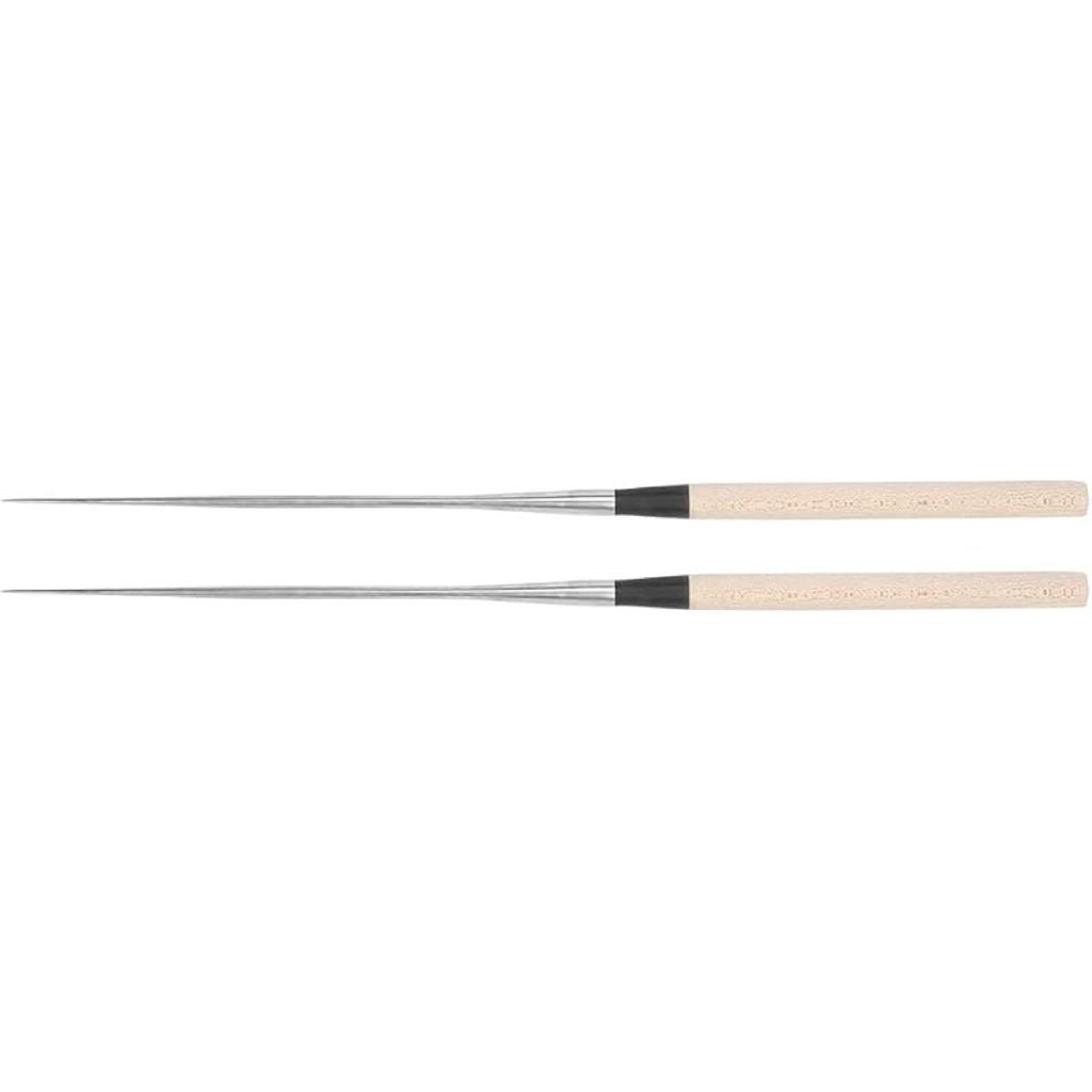 Sushi Chopsticks, Extra Long Metal Chopsticks Japanese Cooking Chopsticks Sushi Chef Traditional Garnishing Plating Tweezers (S 11in)