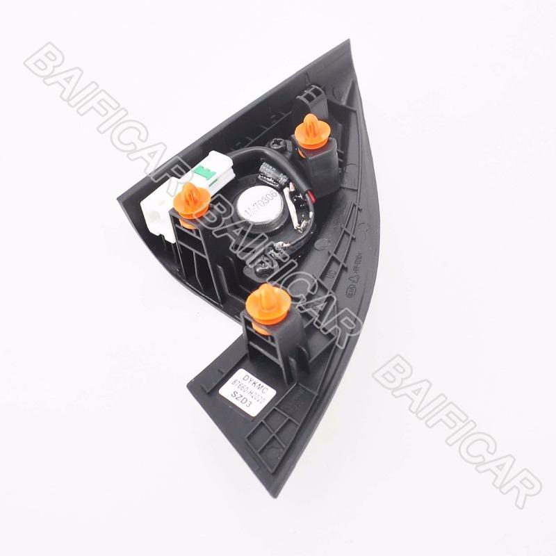Baificar Brand New Triangle Head Tweeter Speakers Car Audio Trumpet Tweeter With Wire For 2017 Kia K2 RIO