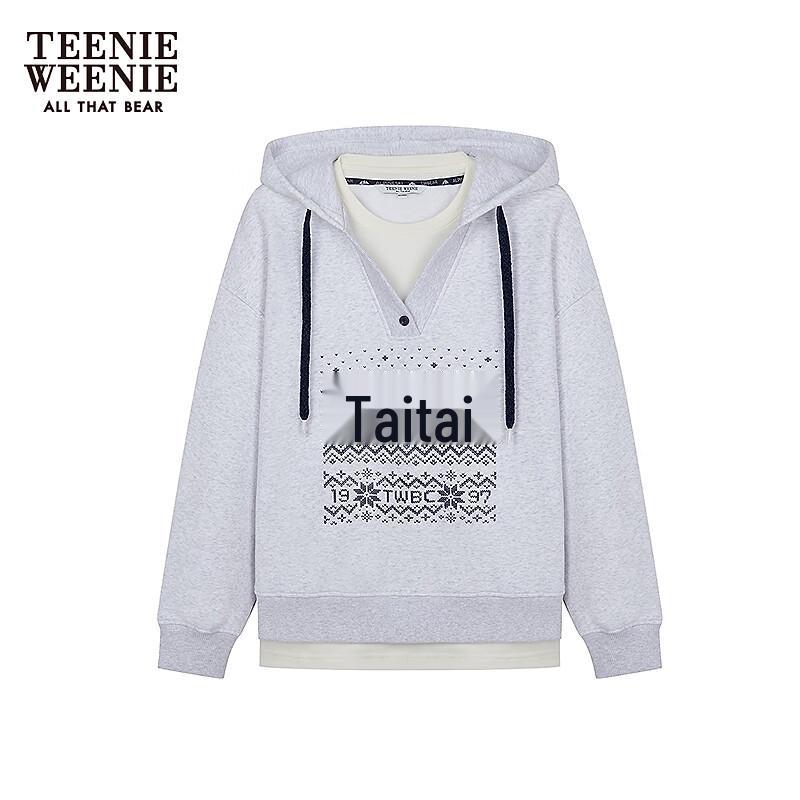 Teenie Weenie Women's Bear Hooded Sweatshirt