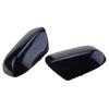 Pair Mirror Cover Cap Housing For 2003-2006 2007 Honda Accord Sedan/Coupe Black