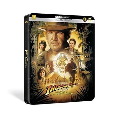 Indiana jones et le royaume du crâne de cristal [4k ultra hd + blu-ray
