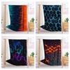 Blanket Flannel Blanket Laser Geometric Pattern 3D Digital Printing Blanket Blanket