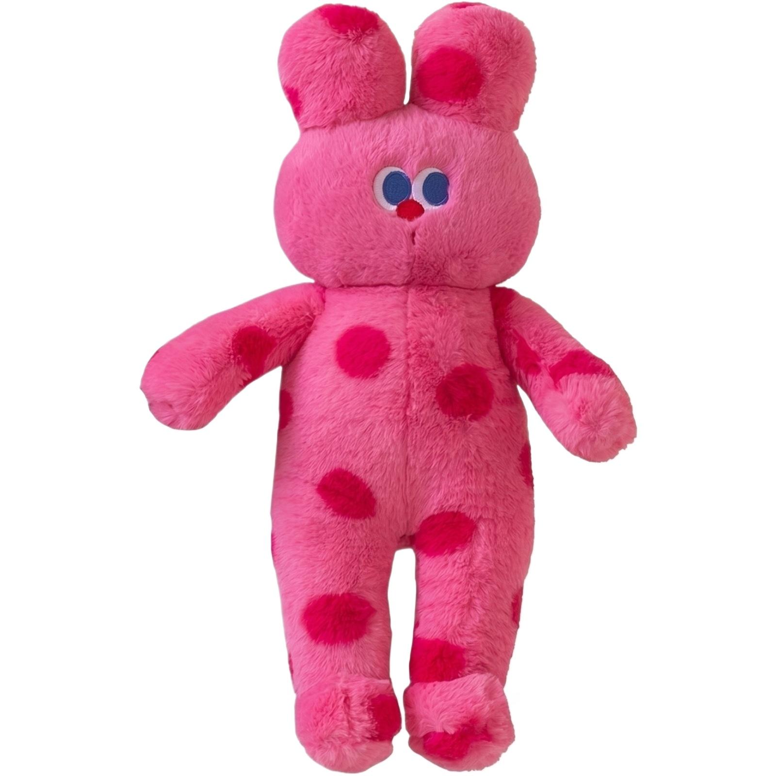 

Plush Stuffed Animal Soft Toy Bunny with Polka Dot Pattern Large Size Cuddly Plush Doll for Kids and Collectors One Size