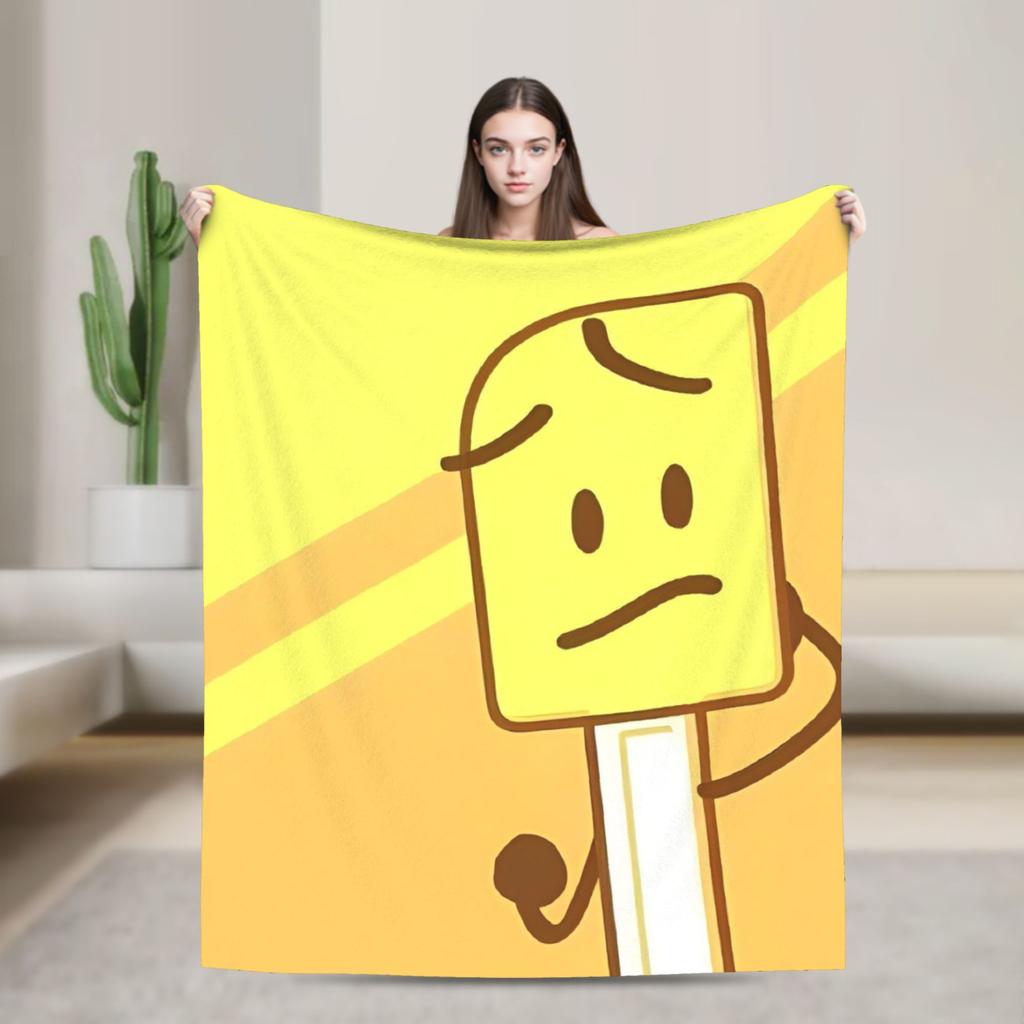 Blanket Fleece All Season Cartoon Multi-function Super Soft Throw Blankets for Bed Bedroom Rug Piece