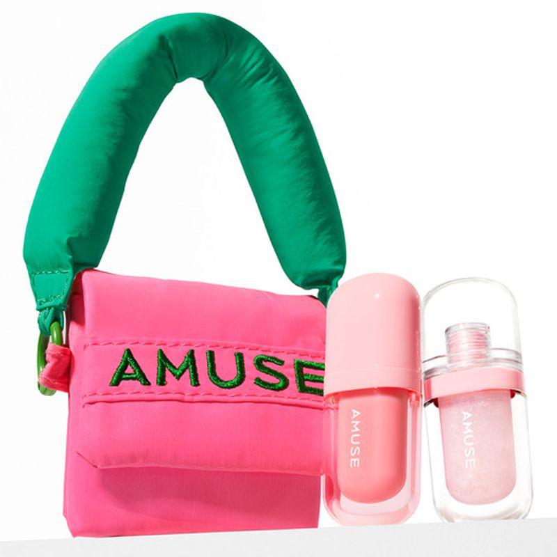 

AMUSE [Mini Bag Free/Limited Quantity] Bebe Lip Mini Bag Set (Choose 1 of 6) 08 Grape Bebe + Lip Fuller