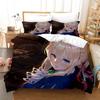 Anime Violet Evergarden 3d Bedding Set Duvet Cover Sets Comforter Japanese Kids Cartoon Boys Bed Linen Queen King Single Size