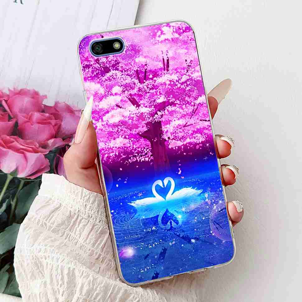 For Huawei Y5 2018 5.45" Case Fashion Butterfly Cute Cat Soft Silicone TPU Cover For Huawei y5 Y5 Prime 2018 DRA-LX2 Phone Cases