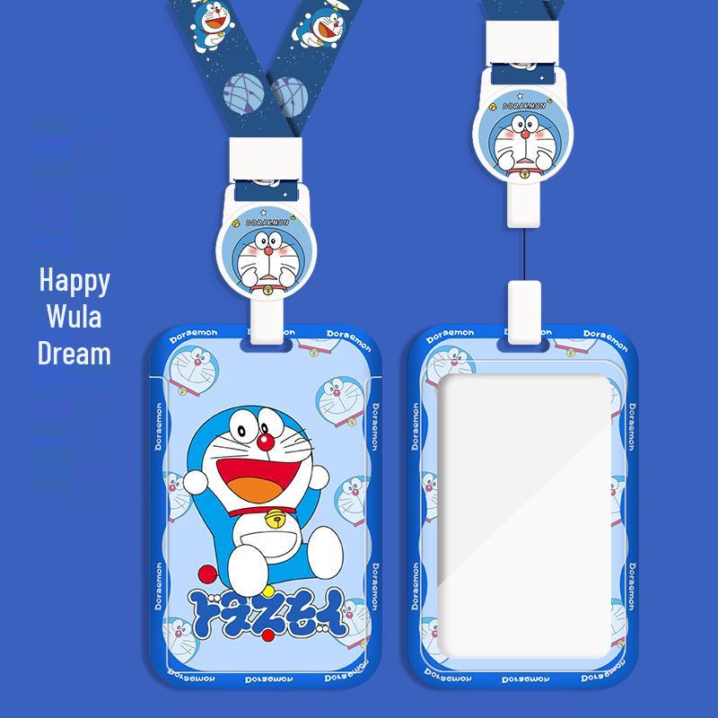 Retractable Lanyard ID Holder for Toddlers – Cute Student Card & Bus/Meal Pass Holder
