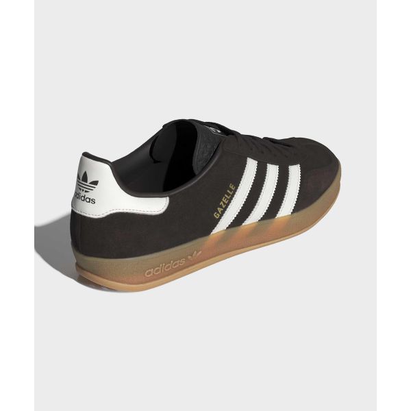 adidas Gazelle Indoor Aurora Coffee Core White Gum Unisex Tenisky Černá HQ5152